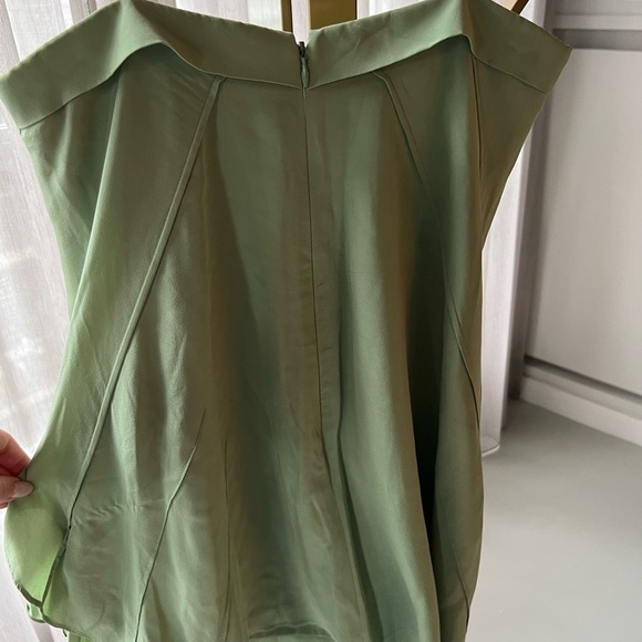 Beautiful Robert Rodriguez green mini dress - Picture 4 of 10